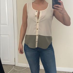 Duo-toned summer Top H&M